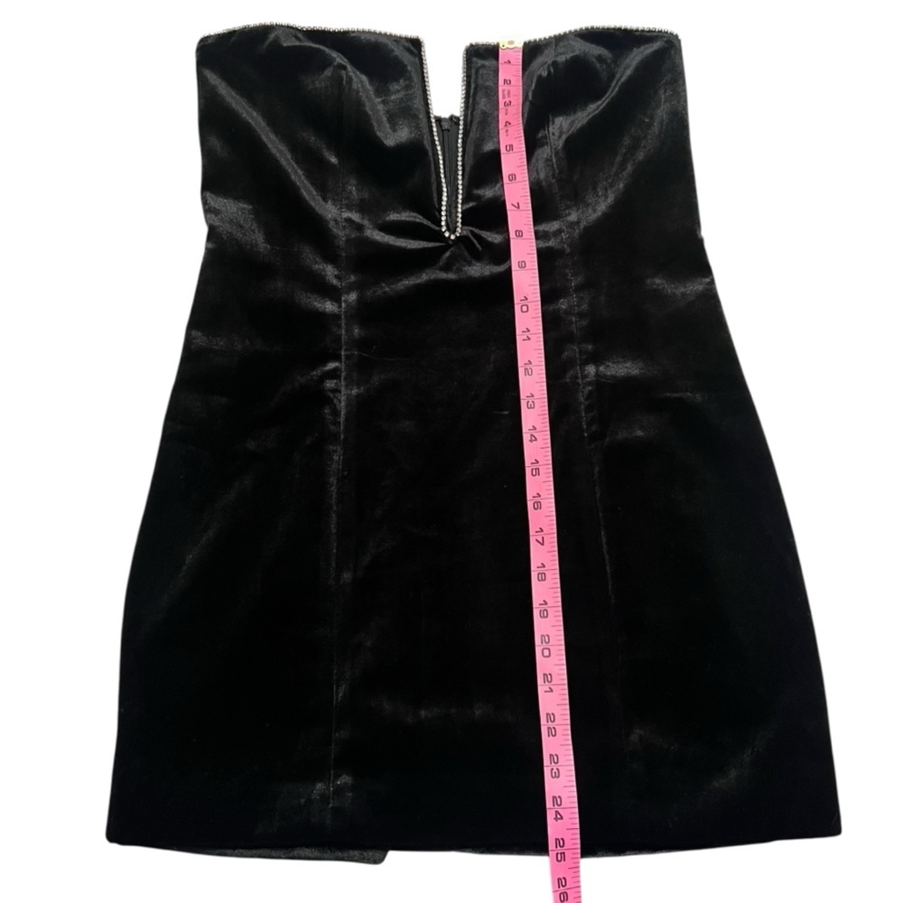 MESHKI ELYSIA Velvet Mini Dress - Picture 14 of 15